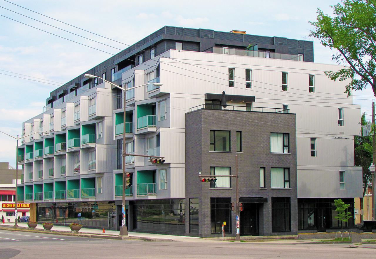 Aux Havres Urbains - Le Penthouse Du Kameleon Leilighet Québec Eksteriør bilde