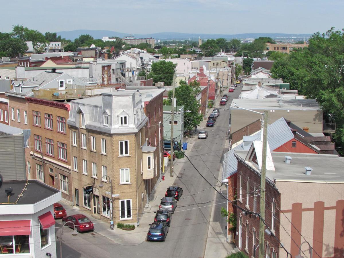 Aux Havres Urbains - Le Penthouse Du Kameleon Leilighet Québec Eksteriør bilde